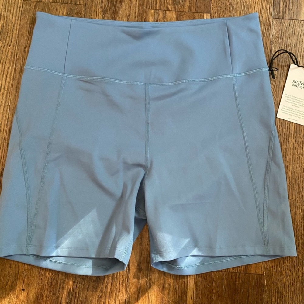 Light Blue Girlfriend Collective Run Short